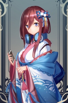 古風動漫美女手機壁紙圖片