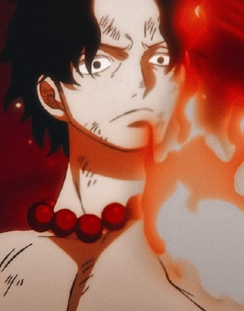 One Piece Ace anime handsome avatar