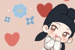 Baili Hongyi's cute pouting mobile wallpaper