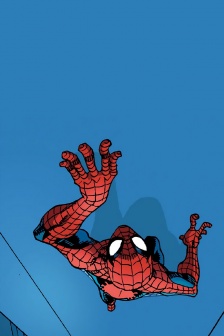 Spiderman comic creative mobile wallpaper