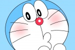 蓝色哆啦A梦卡通手机壁纸
