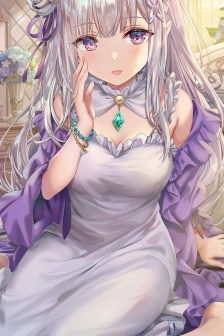 性感動漫蘿莉美女手機壁紙