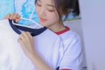 体育生美女运动制服养眼迷人写真