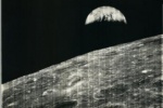 The first photo of Earth taken by humans on the moon