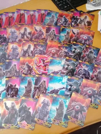 Ultraman card physical high-definition picture