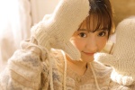 冬日暖陽甜美女生寫真壁紙