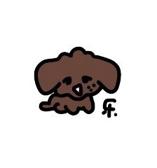Chocolate puppy expression pack