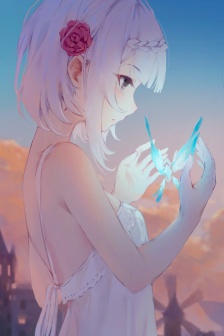 Bikini anime beauty mobile wallpaper