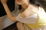 Charming and sexy photo of beautiful girl loli with fragrant shoulder strap