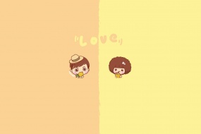 Mousse Mousse Zaizai Love Fruit Cartoon Picture Wallpaper