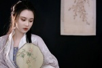 Zhang Huiwen sexy photo in ancient Chinese costume