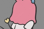 Sanrio doll scratching butt avatar