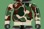 Building Block Bear trendy brand creative mobile wallpaper