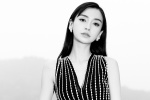 Angelababy性感V領寫真圖片壁紙
