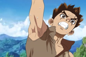 石紀元大木大樹動漫電腦壁紙