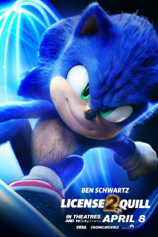 Sonic the Hedgehog 2 three major character posters