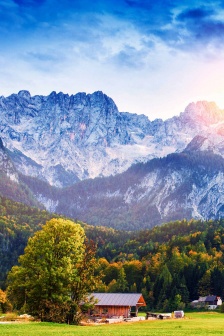 壯觀的大自然風景手機壁紙