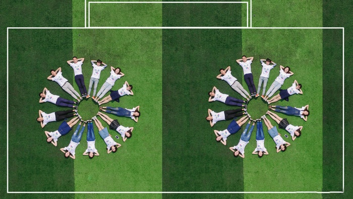 創意航拍畢業照圖片桌麵壁紙