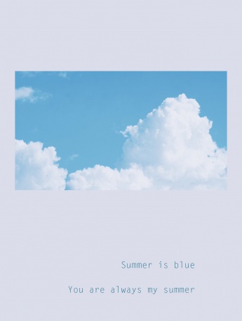 Small fresh scenery pictures and texts mobile wallpaper