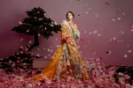 Liu Shishi's elegant, charming and beautiful sea of ​​flowers photo