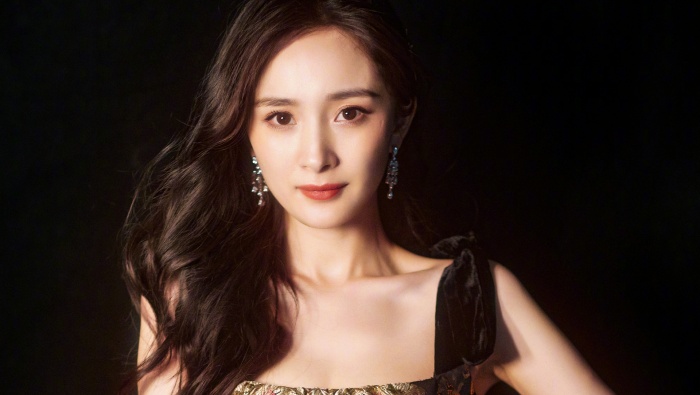 Yang Mi embroidered skirt sexy photo desktop wallpaper
