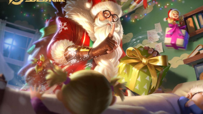 King of Glory Old Master Santa Claus HD Desktop Wallpaper