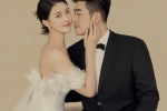 Women's volleyball team Zhang Changning's sweet wedding photos