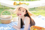 Fresh summer straw hat beauty wallpaper picture