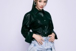 Xu Dongdong's cool and sexy photo pictures in black leather clothes