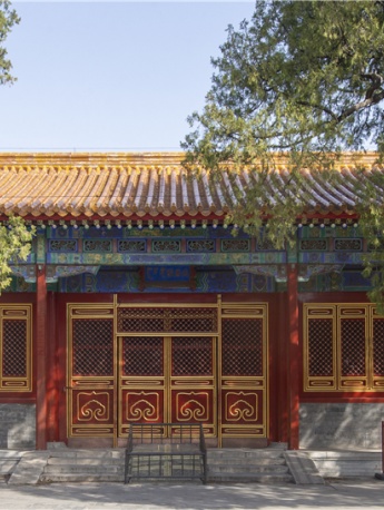 故宮鹹若館細部圖