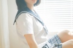 海军制服美女手机壁纸