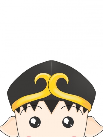 櫻桃小丸子百變造型手機壁紙