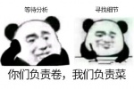 你们负责卷我负责菜表情包