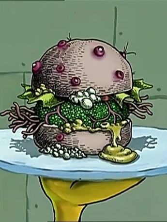 海绵宝宝食物暗黑版细节图