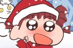 蠟筆小新聖誕節情侶頭像圖片