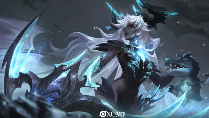 曙光英雄阿爾忒彌斯黑龍電腦壁紙