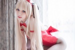 性感黑絲美女兔女郎制服誘惑寫真