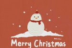 Cute Christmas cartoon mobile wallpaper