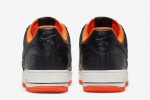 Multiple angles of the Nike Air Force 1 Halloween glow-in-the-dark model