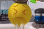 Emoji faucet picture