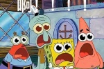 Spongebob character surprised emoticon pack