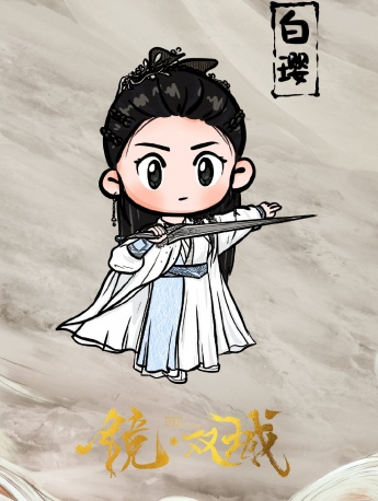 TV series《Mirror·Two Cities》Q version character poster pictures