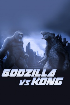 哥斯拉大戰金剛主題創意壁紙