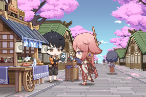 Yae Shenzi cartoon picture desktop wallpaper