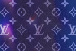 LV trendy leather texture mobile wallpaper