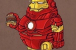 钢铁侠变胖头像