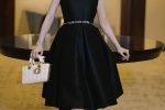 angelababy elegant little black dress photo