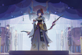 Original God Kujo Sara Game Wallpaper