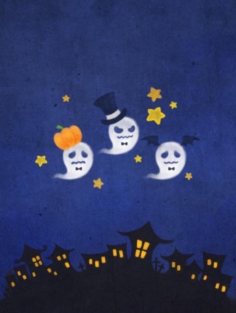 万圣节鬼怪幽灵图片高清手机壁纸