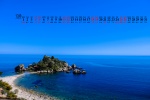 December 2021 sea scenery calendar wallpaper